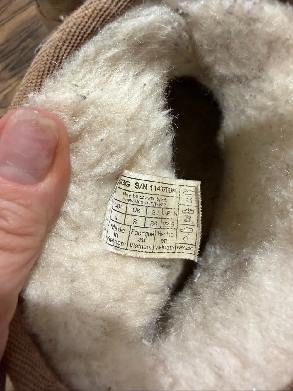 Ugg Minj Tan Suede Shearling-Lined Boots - Cozy Winter Shoe